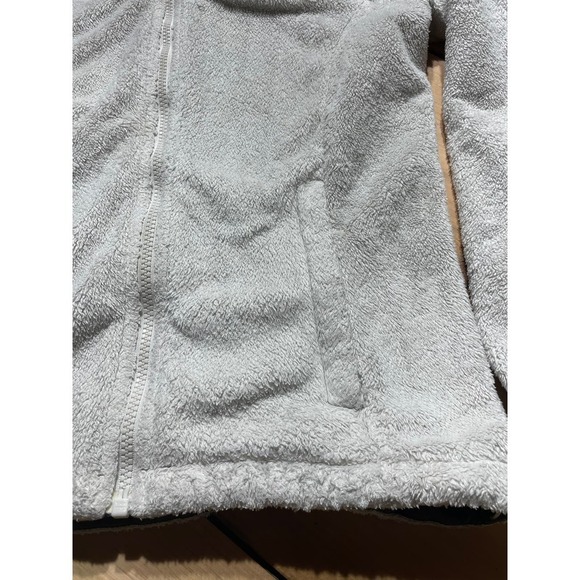 The North Face Women's Osito Zip up fleece jacket. White. XS - Picture 3 of 5
